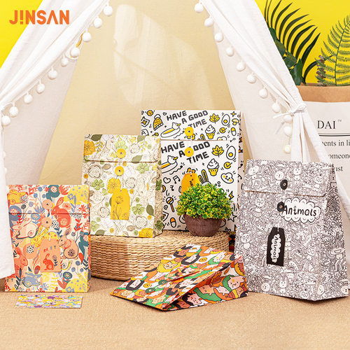 情人节礼品袋JINSAN高级感纸袋