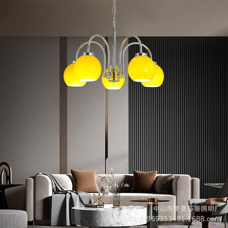 包豪斯太空吊灯Space age设计师复古中古民宿创意北欧卧室客厅灯