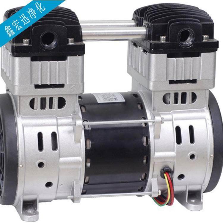 厂家直销 1100w摇摆活塞式无油空压机小型 移动式压缩机可