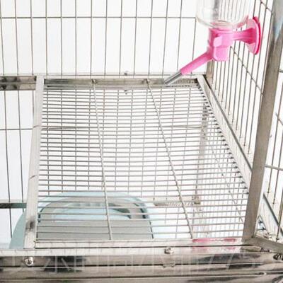 新款不锈猫笼双层三钢层家用室内组合猫笼别号墅大猫笼子猫猫咪围
