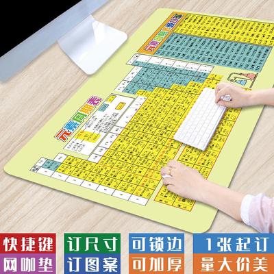 元素周期表化学书桌垫