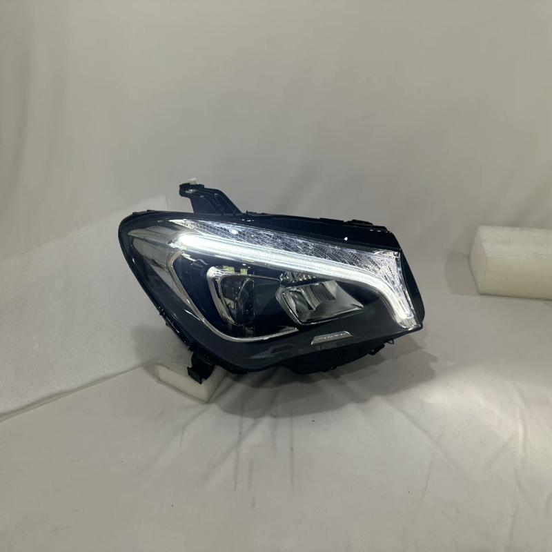 议价14-19奔驰CLA大灯总成改装新款LED日行灯转向灯