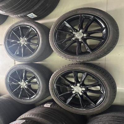 议价奥迪A3原厂17寸拆车轮毂搭配2254517轮胎，适合奥