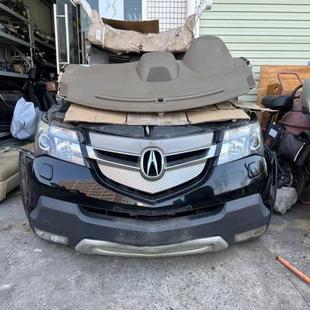 议价讴歌MDX前嘴纯拆 前嘴一套切下来的,前杠中网大灯雾灯水