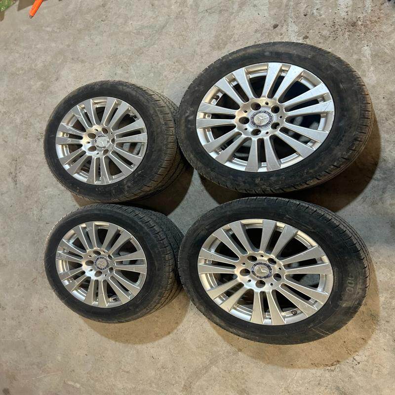 议价奔驰w204原厂轮毂 16寸的 205/55R16
