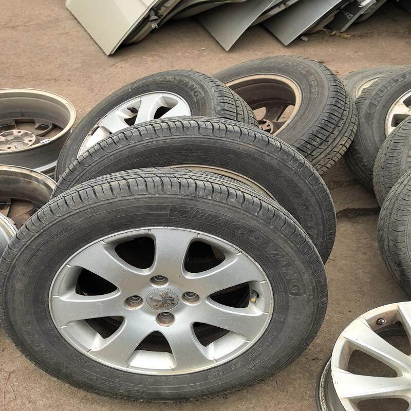 议价标致307原装轮毂轮胎，尺寸195/65R15，适合标致