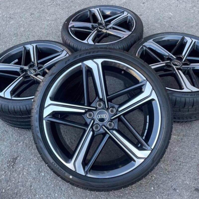 议价奥迪19寸轮毂带倍耐力245/35R19AO落地300公