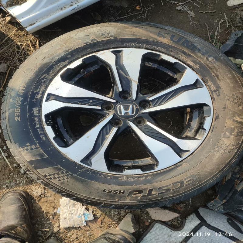 议价CRV轮毂18款CRV钢圈带轮胎一起原装拆车件图片上