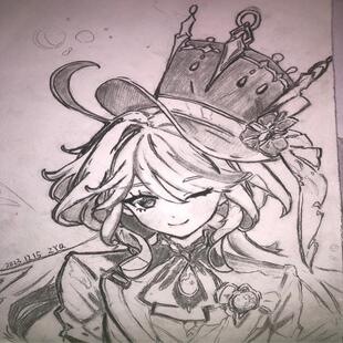 ₎◞ ₍˄·͈༝·͈˄ 议价用时挺久 下半身和帽子有点潦草