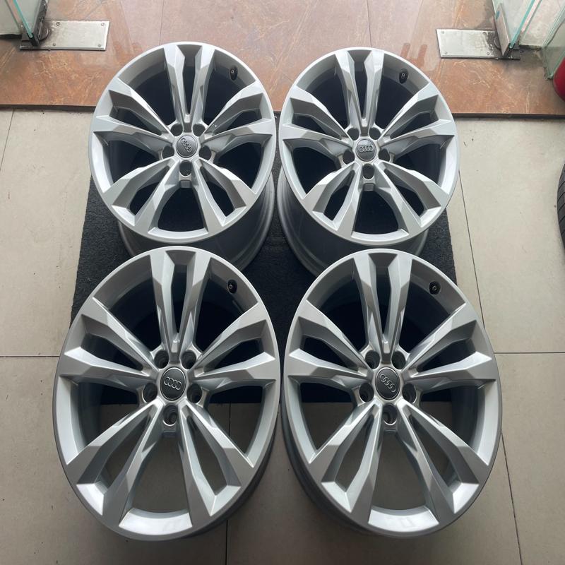 议价新款奥迪Q7轮毂19寸，原厂拆车一套，德国进口，没失圆没