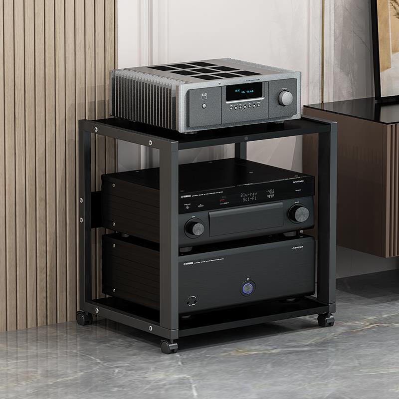 放用机多层架家节间可调距移机H27309架IF脚I机胆功柜音动箱音支