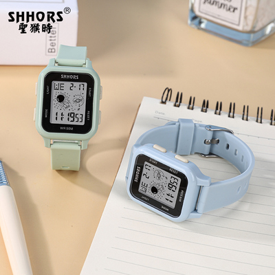 圣猴时运动风电子手表