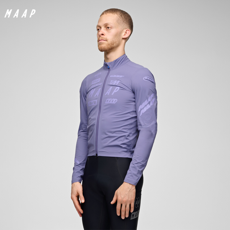 【秋冬新品】MAAP 男士 Drome 系列 防风防雨骑行夹克 苍鹭紫
