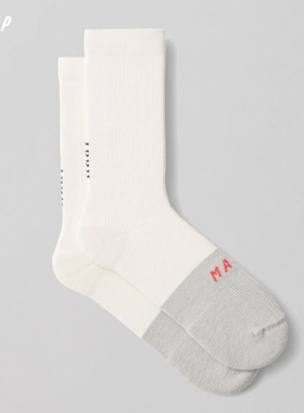 【新品】MAAP Division Merino Sock White 骑行袜