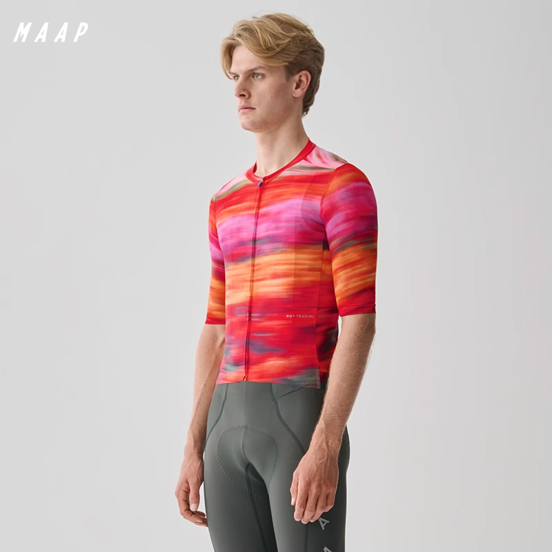 【联名限量】MAAP x POP 男士 Pro Air Jersey 3.0短袖骑行服