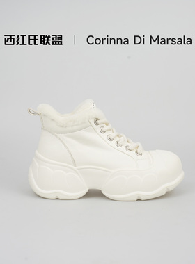 【夏天专享】【七公分加绒浅口靴】X2276182H-13跟高7cm半码拍大