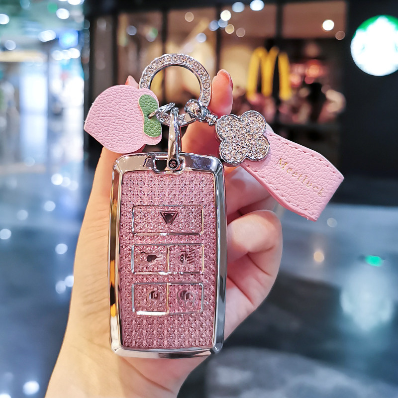 适用捷豹XEL车钥匙套XFL/FPACE包XJL专用FTYPE壳epace女ipace扣xe