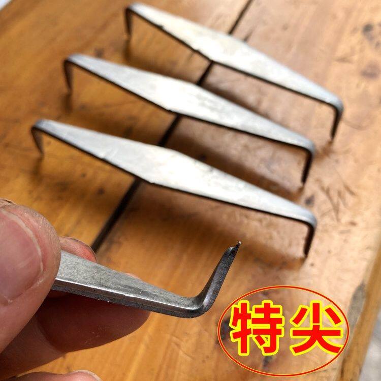 木工固定木头抓钉民宿复古四角马丁木板床门固定钉子专用三角抓钉