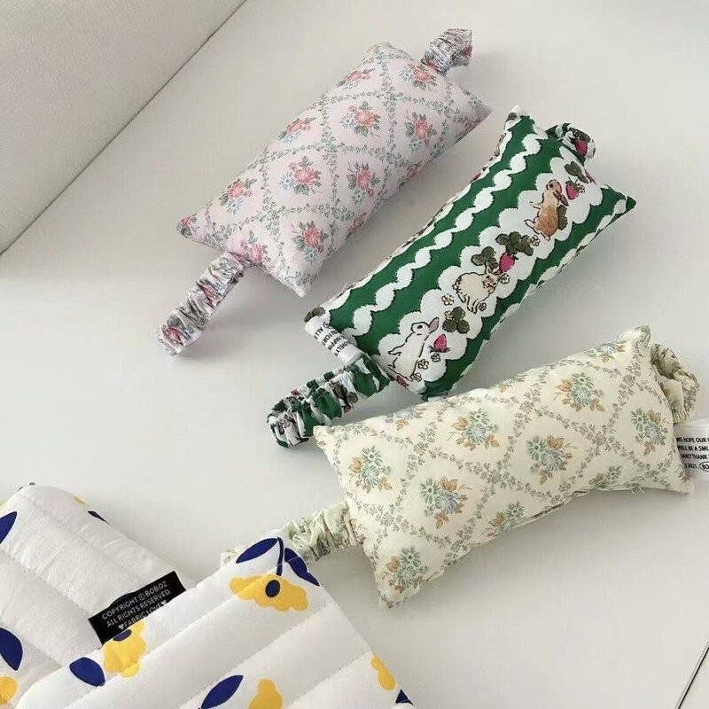 ins复古童趣卡通碎花儿童房门把手防撞档免夹手安全门档