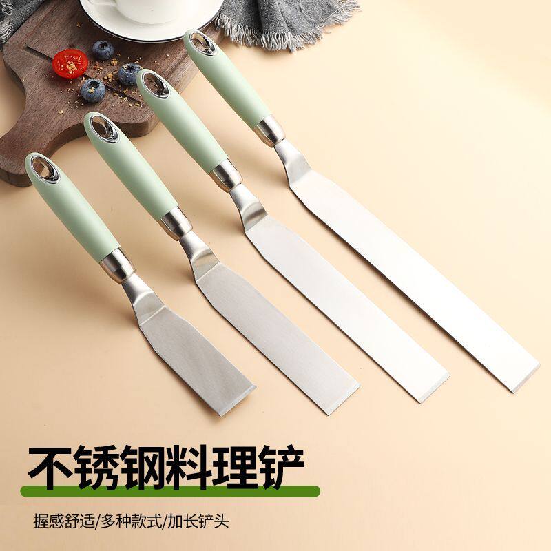 不锈钢生煎包煎铲水煎包铁板烧面包料理铲煎包子用具铲子
