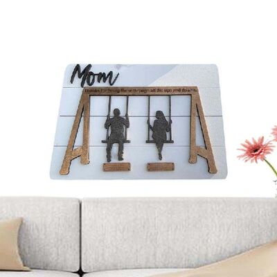 极速Social Worker Office Decor WoodenI Swing Wall Decor For