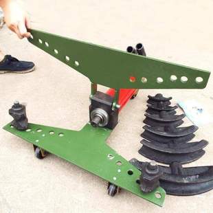 极速SWG 2寸3.4寸手t动电动液压弯管器铁管折弯机工具弯90度油压