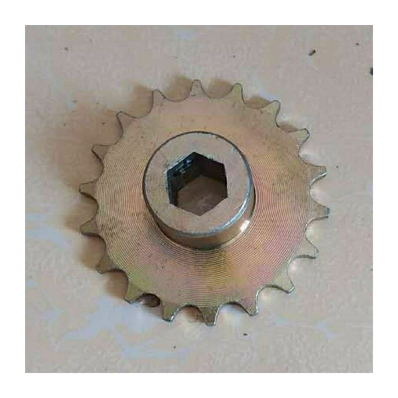 极速播种机配件播种机17齿18齿六方孔链轮420/428通用X链轮18齿17