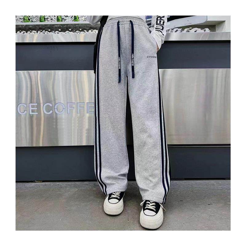 极速女童卫裤中大童2023秋季休闲春秋洋派L时尚韩版宽松百搭长裤