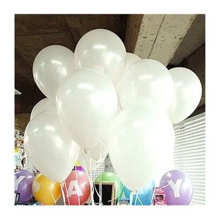 CLovt 50P 12g Latex Thick 极速White Helium Balloons