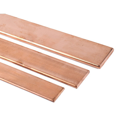 新品T2紫铜排紫铜条块扁方红铜排导电接地铜排紫铜V板母线排镀锡