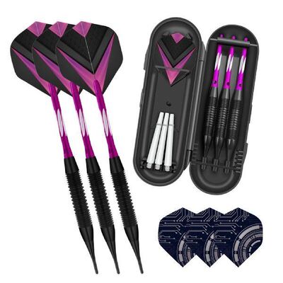 极速3PCS Soft Tip Doarts Set Safety Darts For Electronic Dar