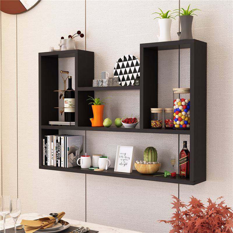 极速上墙书架书桌上方墙上置物架墙面壁挂L实木吊柜墙壁柜大学生,商业/办公家具,坯料半成品,淘宝优惠券,粉丝福利购,淘宝优惠卷