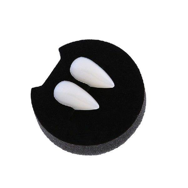 新品2pcsset Dentures Zsombie Vampire Teeth Ghost Devil Fangs