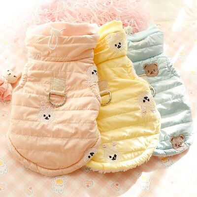 极速Jaket Mantel Katun Beruang Pakaian Anjing PelihWaraan Pa