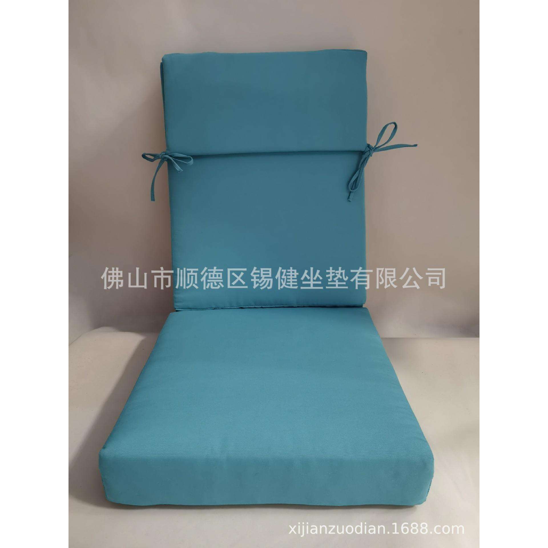 方形椅子坐垫纯色榻榻米垫户外藤椅坐垫四季通用高密度海绵垫