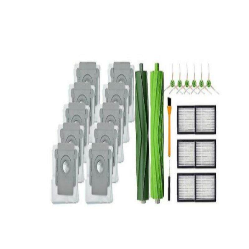 适用iRobot扫地机器人配件/iRobotroombai7主刷边刷滤网套装