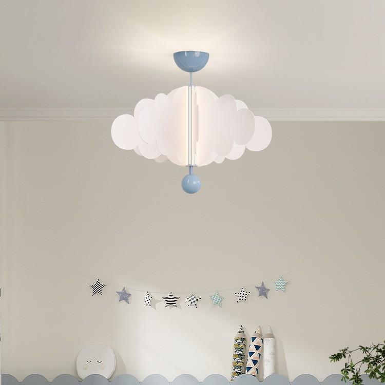 儿童房吸顶灯卧室主灯女孩子小公主2023新款女儿房间温馨灯具