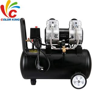 烫画机专用空压机二极喷漆空气压缩机打气泵木工装修220V高