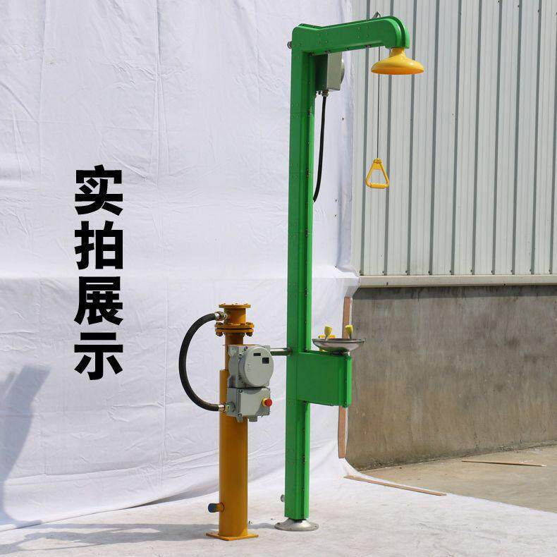 BTF93-C防冻安全紧急喷淋洗眼器工厂化工复合式电伴热防冻洗眼器