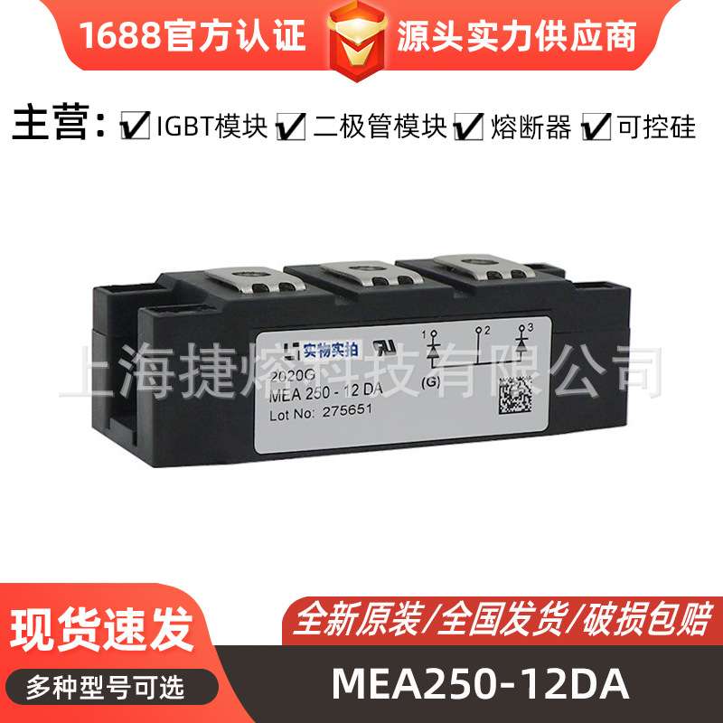 MEA250-12DA    MMGT200Q120B6C 单相整流桥 二极管