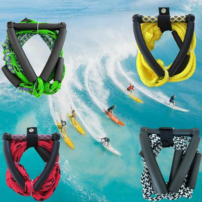 Z5J初学训练滑水绳尾波冲浪绳7.5米尾波冲浪教学专用加粗安全绳