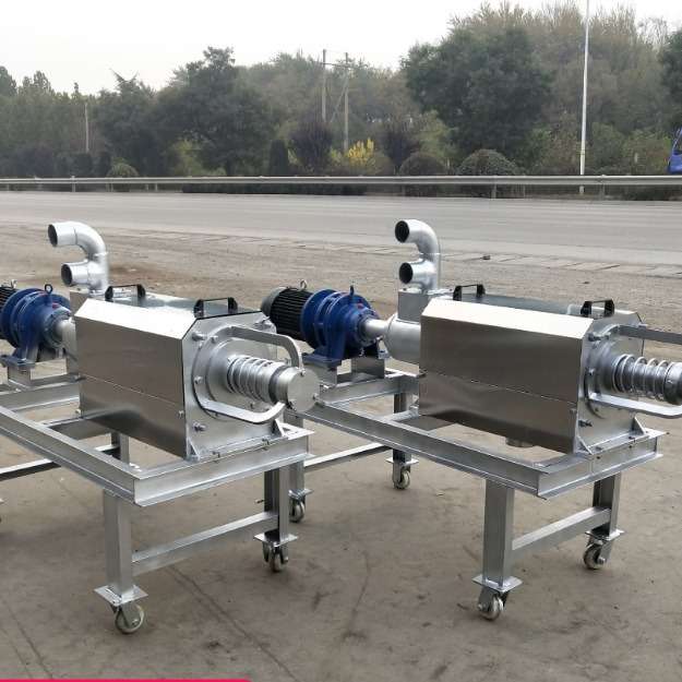 湖南不锈钢牛粪干湿分离机 方壳不锈钢粪便固液分离机 固液干湿分