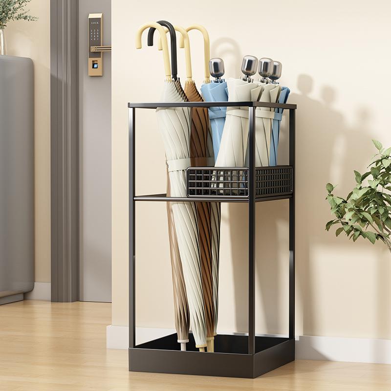 雨伞收纳架家用门口放伞置物架伞架雨伞桶筒商用办公室入户沥水架