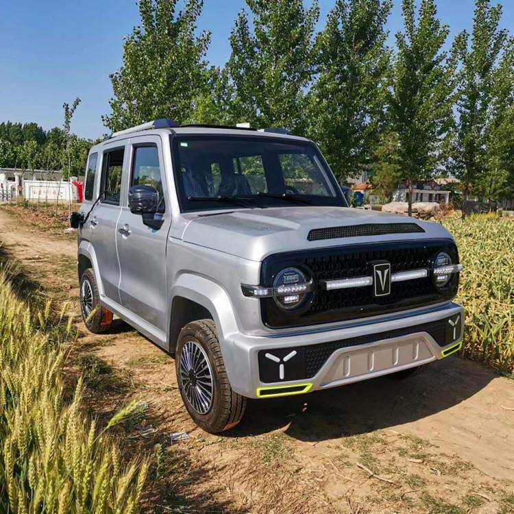赛博越野电动四轮车四座大空间家用旅游代步车成人上班轿车