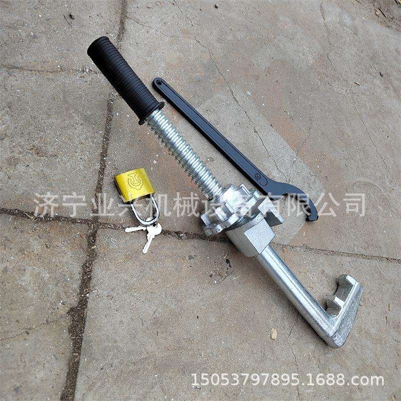 密贴尖轨铁路道岔钩锁器用在轨尖部P43P50P60铁路钩锁器