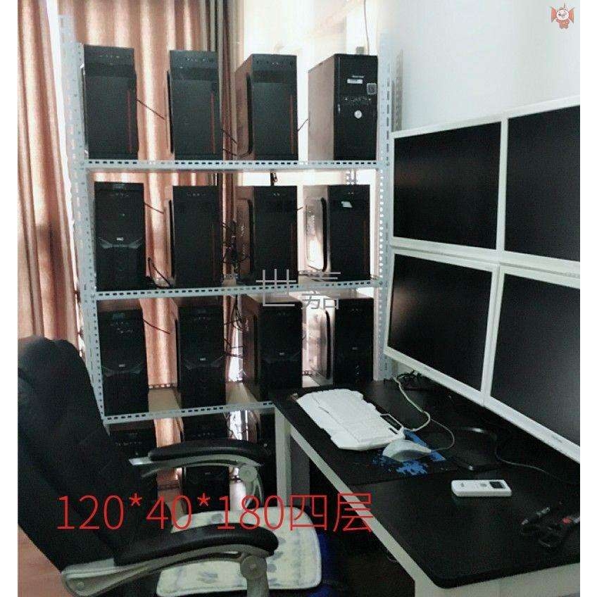 台式机矿架游戏工作室电脑架多层铁架放置架机箱电脑主板散热机架