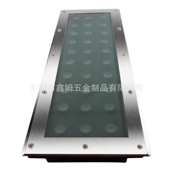 不锈钢1米地埋灯36W72w埋地灯嵌入式广场公园过道走廊长条地埋灯