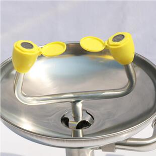 BRTT2S-2台式紧急洗眼器SS304固定双口洗眼器带底座双喷头