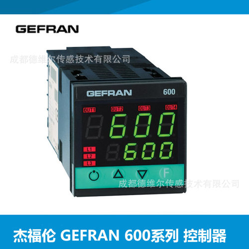 GEFRAN 杰佛伦600-R-D-0-0-1 600-R-R-0-0-1 600-R-D-R-0-1控制表