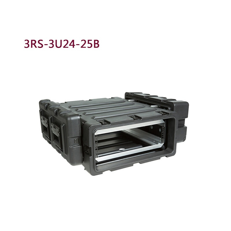 SKB 减震机架安防设备航空箱3U4U5U7U 9U 11U 14U 3RS-4U24-25B